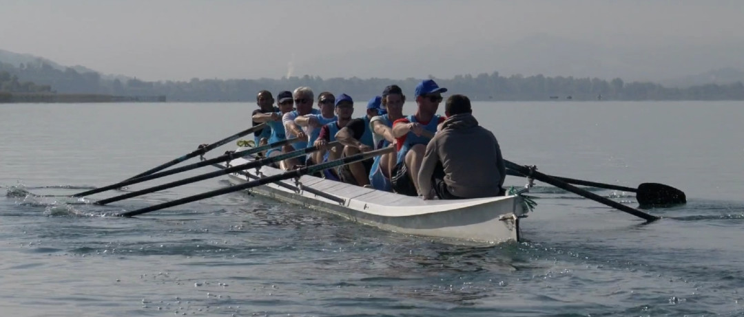 Séance aviron, ça glisse pour Hanes ! 1