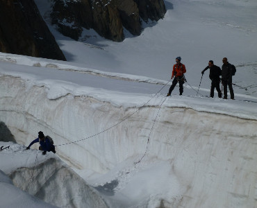 Rando glaciaire et Montenvers pour Lombard Odier