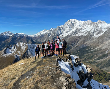 Randonnée et découverte trail dans le Val d'Aoste pour Columbia