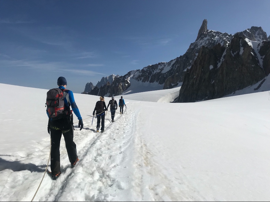 Rando glaciaire dans le massif du Mont Blanc 1